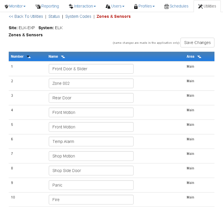 Customer Zone Change